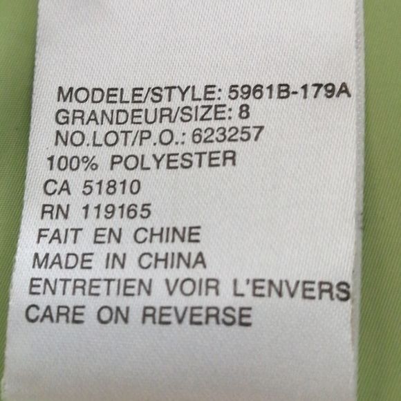 Tribella Ladies Jacket, Size. 8 - Picture 7 of 8